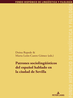 cover image of Patrones sociolingueísticos del español hablado en la ciudad de Sevilla